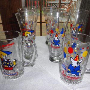 7 - Spuds Mackengie  -budlight -glassware